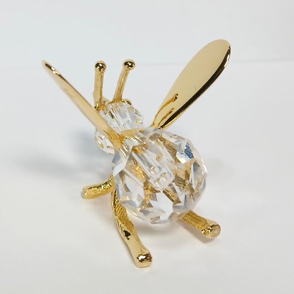Swarovski 32% Full Lead Crystal Strass Collection Bumblebee Figurine w/Orig Box - Picture 7 of 9